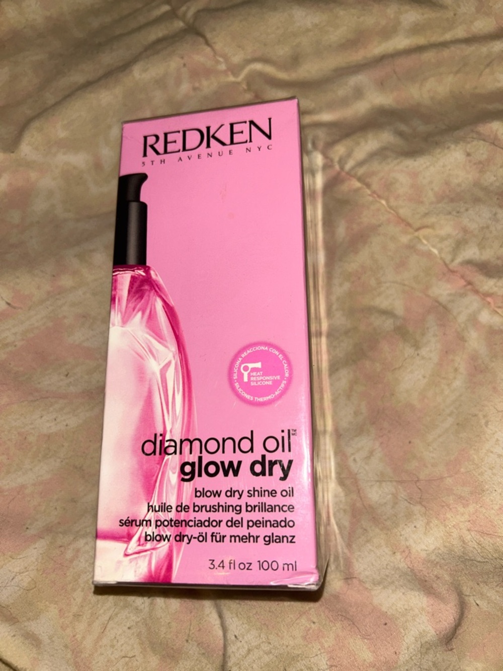 Redken Diamond Oil Glow Dry - Pink Packaging